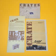 1981 Crate Amplifiers Catalog