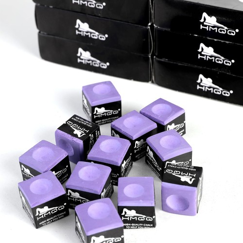 Pack purple billiards chalk - 12,