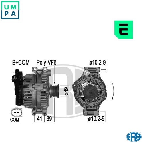 Alternator 210985a for bmw - for,