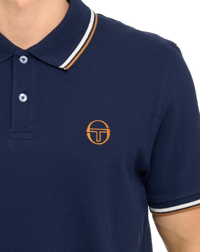 Sergio tacchini tipped polo - sergio,