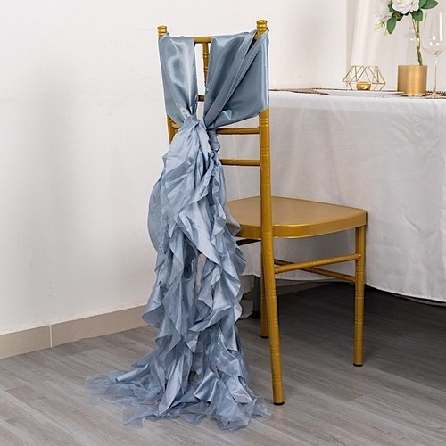 Dusty blue curly willow - dusty,