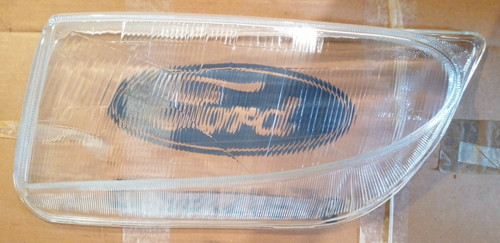 Left front headlight glass - headlight,