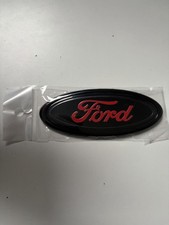 Ford Oval Badge Black 115mm x