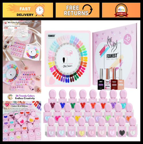 30pcs gel nail polish - 30pcs,