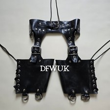 Male Harness Chap Shorts Latex