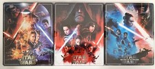 Star Wars The Sequel Trilogy - 4K UHD Steelbook Collection OOP OOS