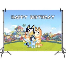 Bluey Backdrop Birthday Party