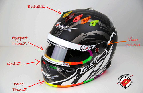 Kart antman helmet - kart, visor