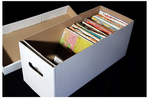 Record strong cardboard - x,