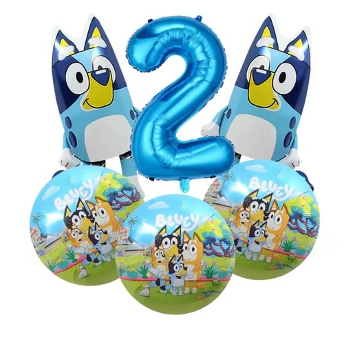 6pcs large set bluey age - large,
