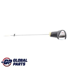 Gear Knob Mini Cooper S R55 R56 Leather Chrome Shift Ring Lever Grip 7584239