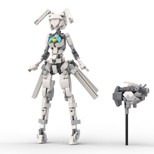 Moc female robot mecha - 10'',