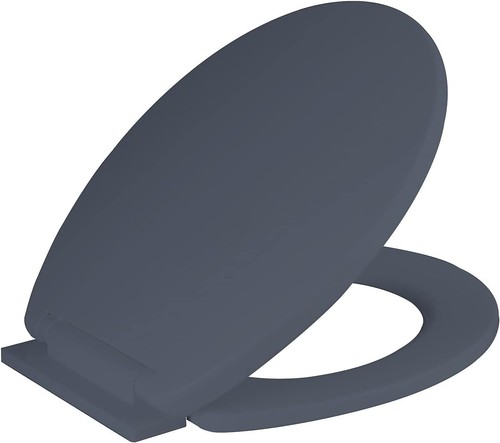 Ram grey soft close toilet - grey,