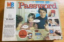 Password (Vintage Word Game, 1978 MB Games) Complete with Instructions