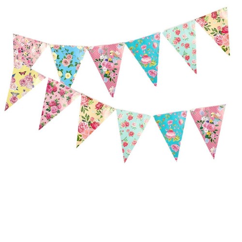 Flower birthday banner garden - flower,
