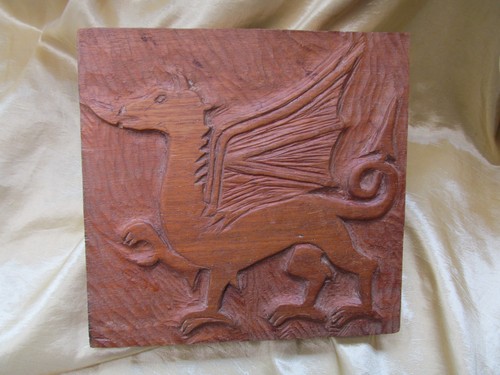Old hand carved - hand, welsh