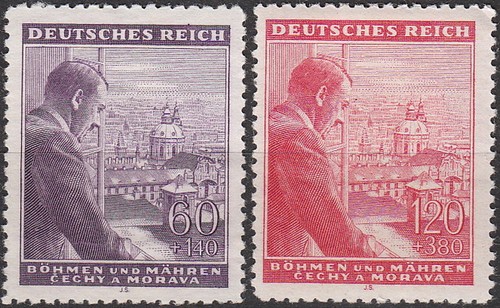 Stamp germany bohemia - stamp,