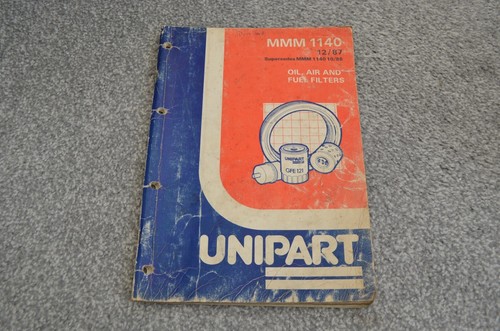 Unipart catalogue for - catalogue, oil,