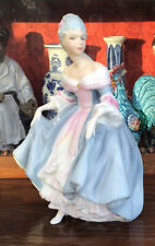 Vintage Royal Doulton HN 2425 Southern Belle Blue/Grey Dress