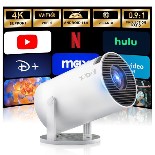 Xgody projector android - xgody, 4k