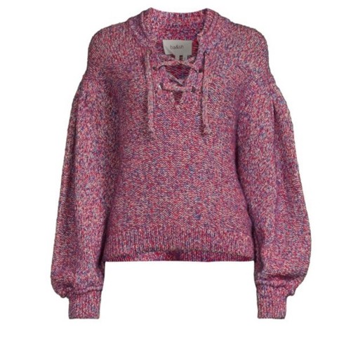 Tibo lace up sweater - ba&sh,