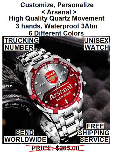 Personalize watch arsenal - watch,