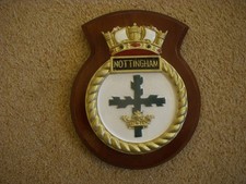 Royal Navy HMS Nottingham ships crest