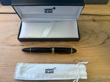 Montblanc Meisterstuck 149 Gold-Coated Fountain Pen 4810 Nib Used 