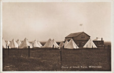 Withernsea. Camp at Intack Farm.