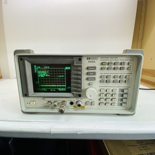 Hewlett packard 8592l - hewlett, spectrum