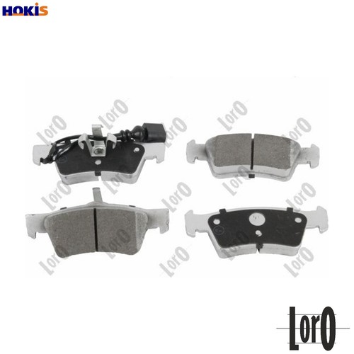 Brake pad set disc - set,