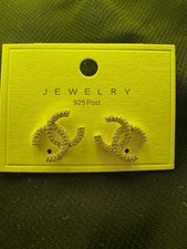 Designer inspired earrings brand new