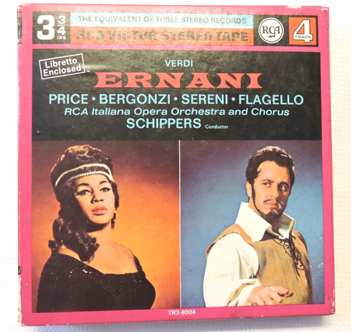 Verdi ernani price - verdi, bergonzi
