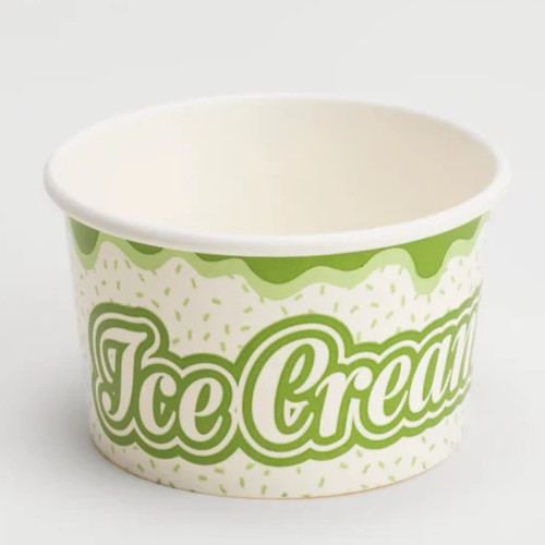 Paper ice cream container - ice,
