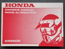 NEW GENUINE HONDA XR250R