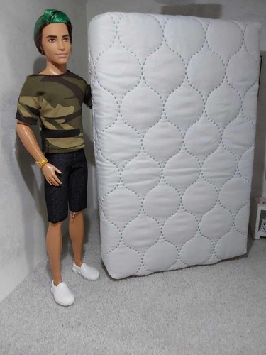 Scale barbie size - scale, mattress