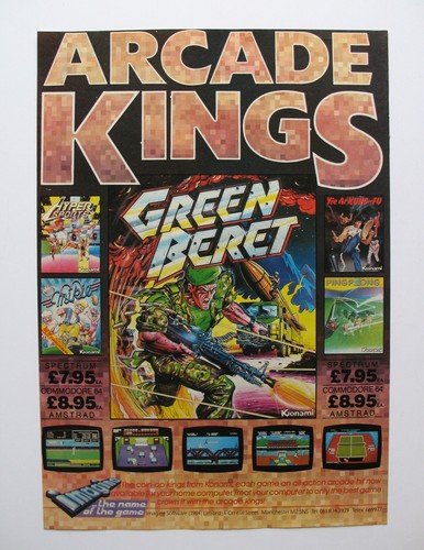 Vintage game advert - game, zx