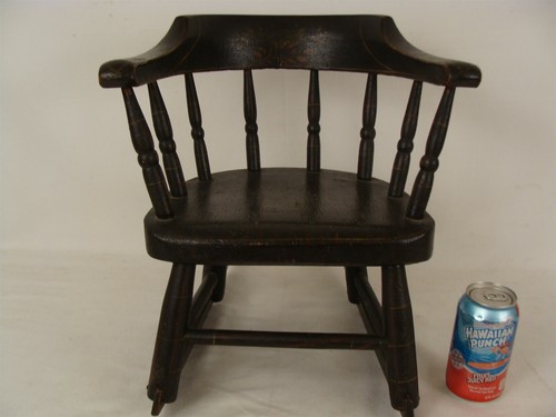 Antique 19c painted - 19c,