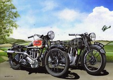 Ariel Red Hunter & Velocette