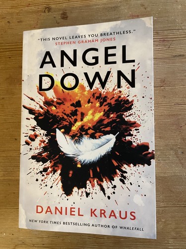Signed angel down daniel kraus - signed,