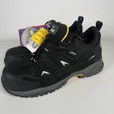 Trojan Gore-Tex Safety Shoes Trainers Mens Size UK 7 Black Lace-up Waterproof S3