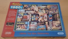 GIBSONS 1000 PIECE JIGSAW PUZZLE 1960'S TOY BOX MEMORIES ROBERT OPIE COLLECTION