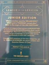 League the lexicon - of,