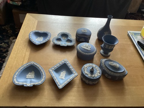 Wedgwood blue jasperware - jasperware, 10