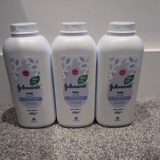 3 x 400g Johnson's Baby Powder