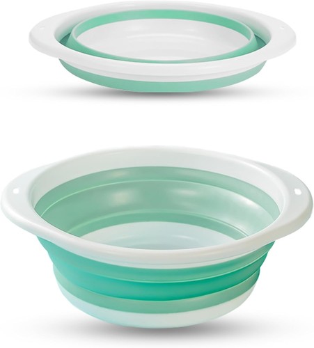 Collapsible washing bowl - washing, up