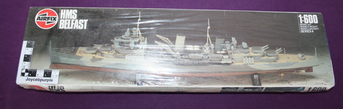 Airfix hms belfast 600 - belfast, scale