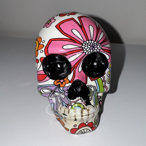 Multicolour painted ceramic - multicolour,