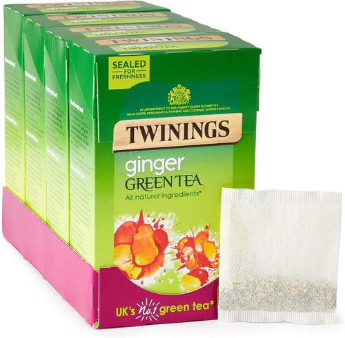Twinings ginger green tea - tea, 80