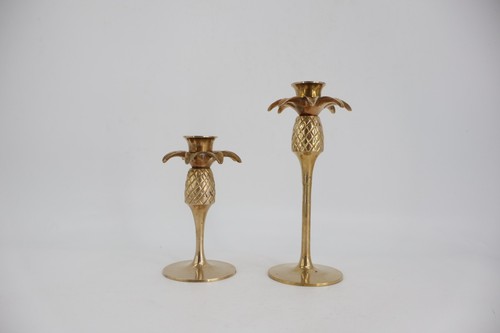 Vintage brass pineapple - brass,